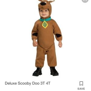 Scooby doo toddler costume